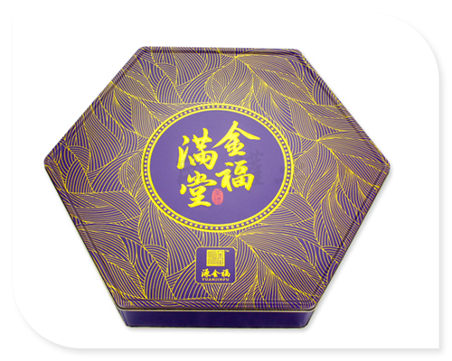 金福满堂茶叶铁盒